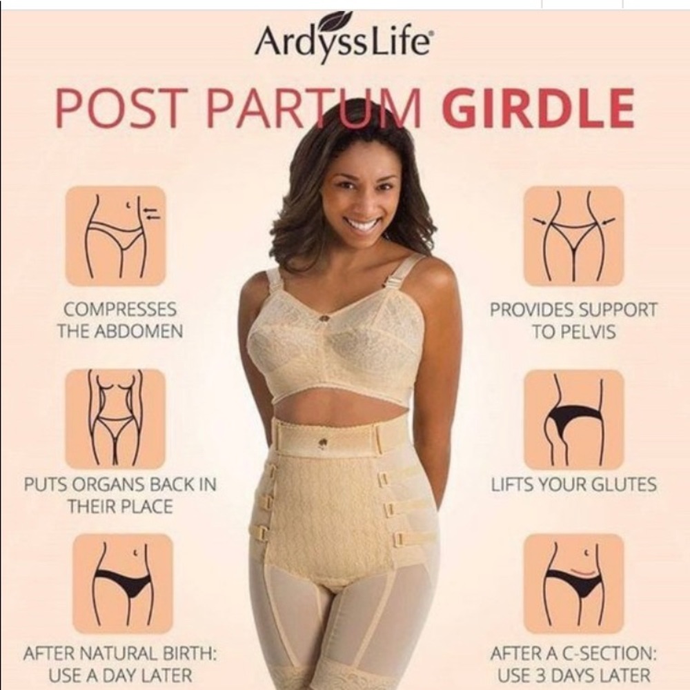 NEW: never worn 
POST PARTUM GIRDLE
ARDYSS